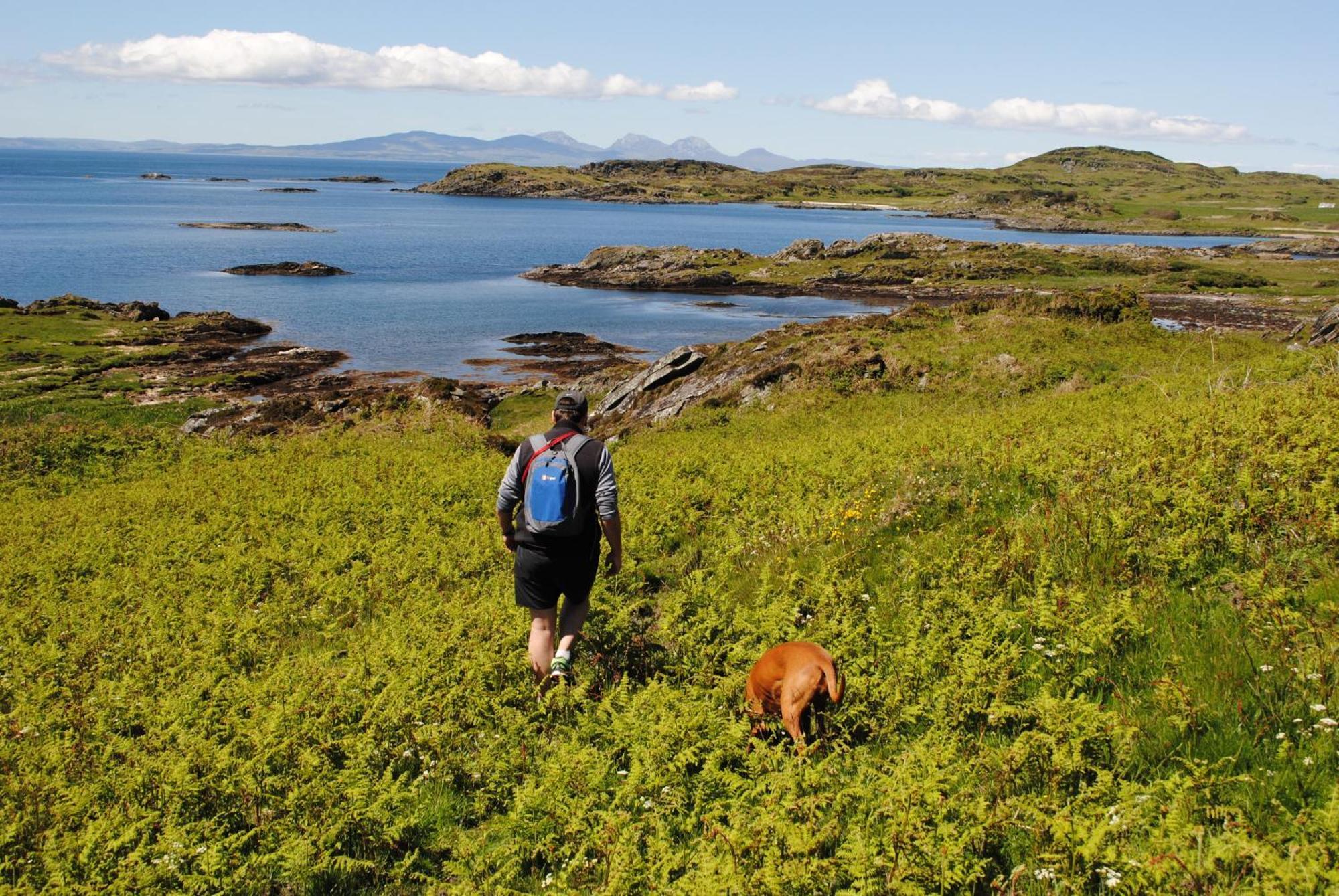 Beach View Cottage Isle of Gigha ภายนอก รูปภาพ